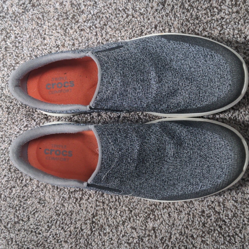 Crocs Kinsale Static Slip On - Gray/Black